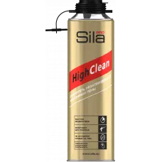 Очиститель незастывшей монтажной пены Sila HighClean, 500 мл, CLSL500